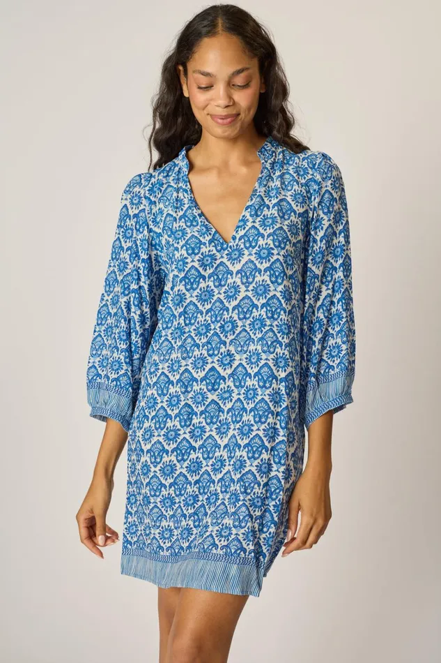 Women Natalie Martin Dresses Maria Dress Fleurdelis Blue