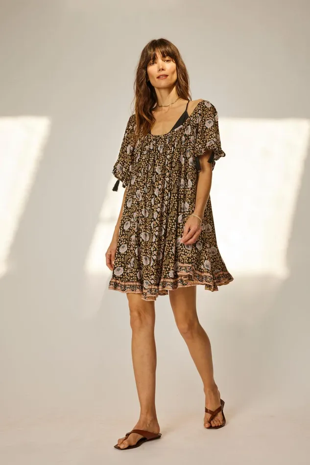 Women Natalie Martin Dresses Marina Dress Fleurdelis Black