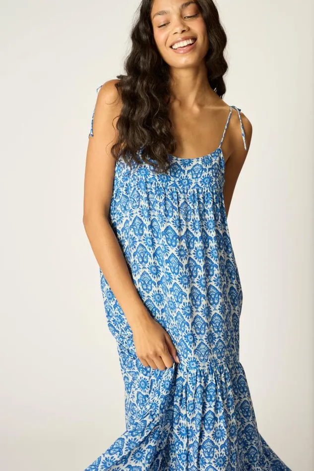 Women Natalie Martin Dresses Melanie Dress Fleurdelis Blue