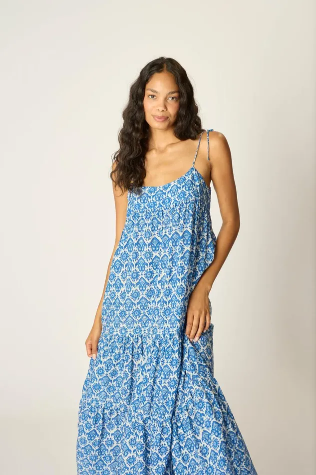 Women Natalie Martin Dresses Melanie Dress Fleurdelis Blue