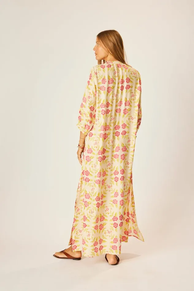 Women Natalie Martin Dresses Sammie Maxi Prairie Dusty Crimson