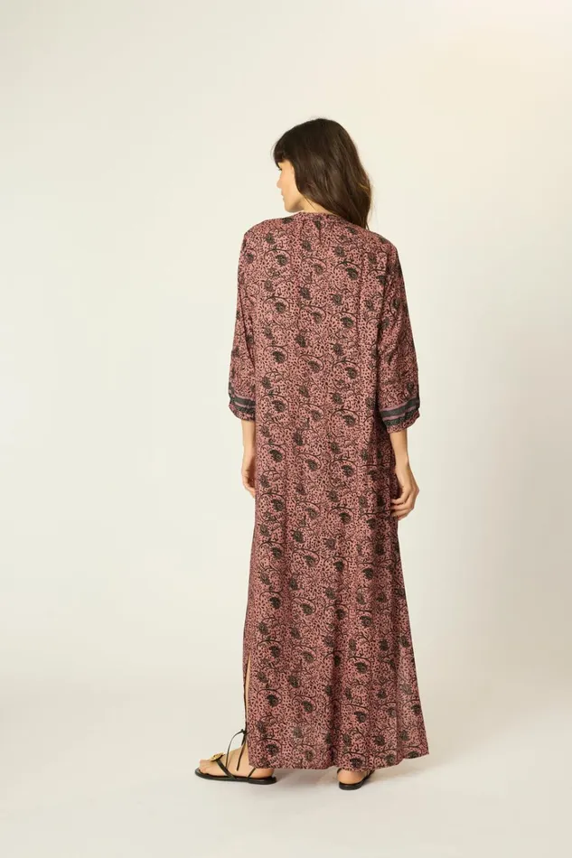 Women Natalie Martin Dresses Sammie Maxi Water Lily Mauve