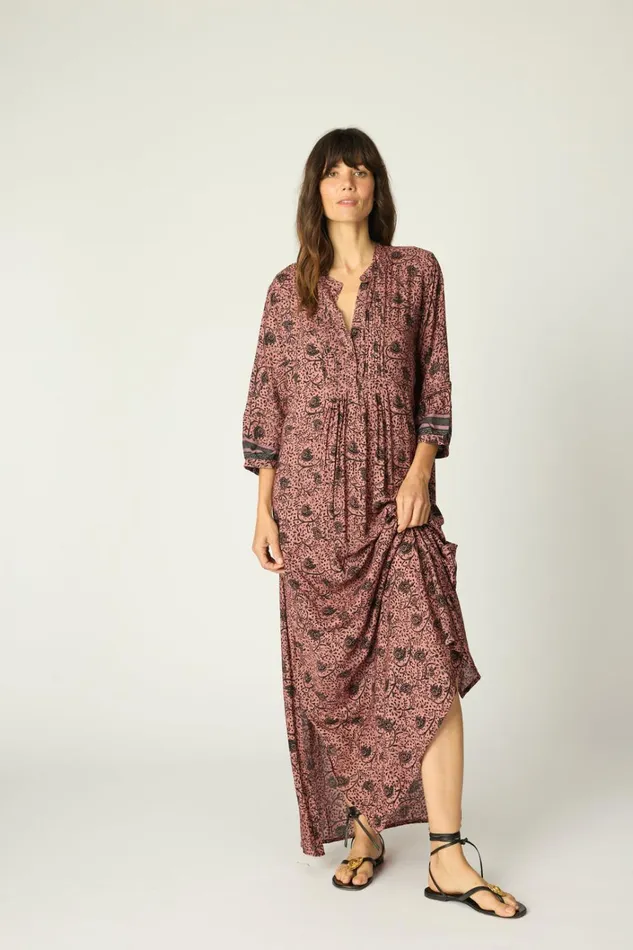 Women Natalie Martin Dresses Sammie Maxi Water Lily Mauve