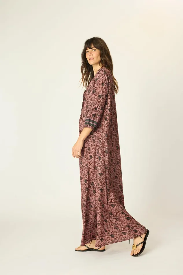 Women Natalie Martin Dresses Sammie Maxi Water Lily Mauve