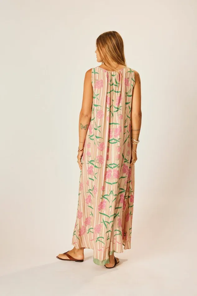 Women Natalie Martin Dresses Tova Maxi Chamomile Rose Women Natalie Martin Dresses Tova Maxi Chamomile Rose