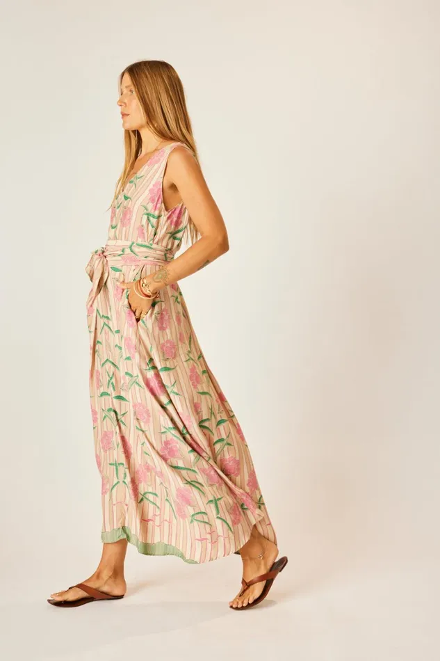 Women Natalie Martin Dresses Tova Maxi Chamomile Rose Women Natalie Martin Dresses Tova Maxi Chamomile Rose