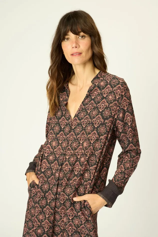 Women Natalie Martin Dresses Valerie Dress Fleurdelis Black