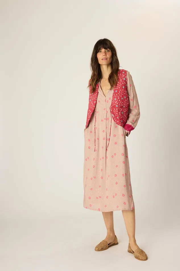 Women Natalie Martin Dresses Valerie Dress Pinwheel Mink