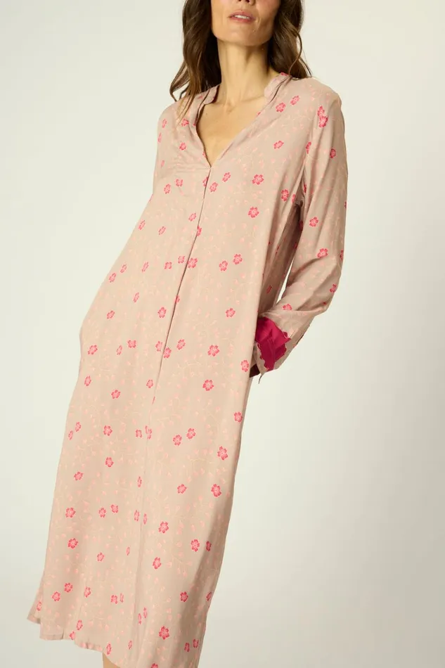 Women Natalie Martin Dresses Valerie Dress Pinwheel Mink