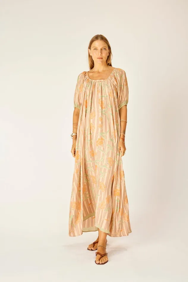 Women Natalie Martin Dresses Vivi Dress Chamomile Apricot