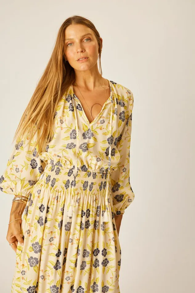Women Natalie Martin Tops Amelia Top Prairie Indigo