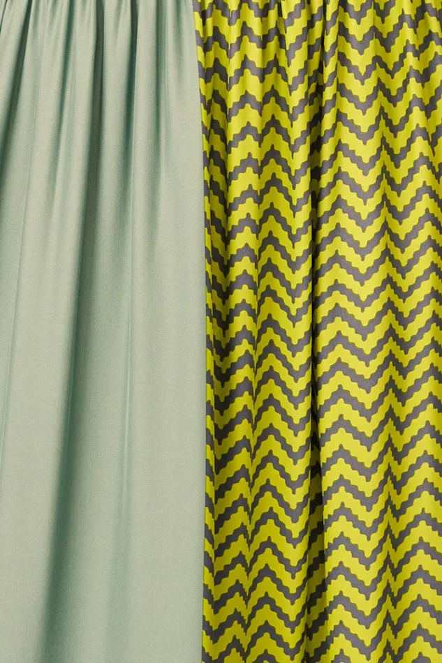 Women Natalie Martin Tops Jasmine Top Block Zigzag Tangerine
