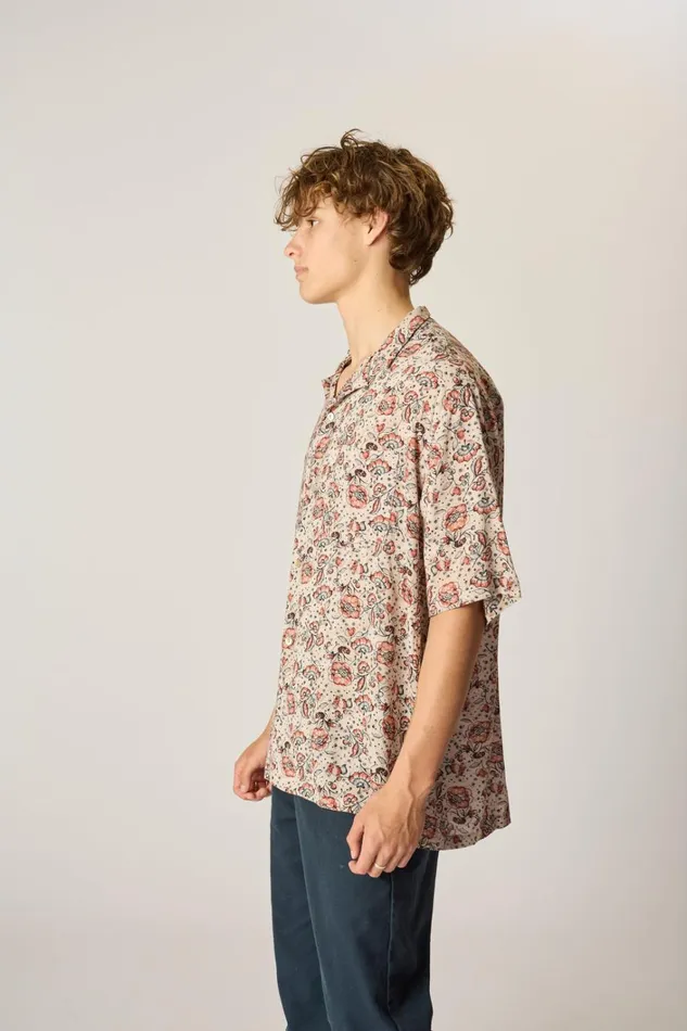 Women Natalie Martin Tops Kevin Shirt Unisex Heirloom Rose