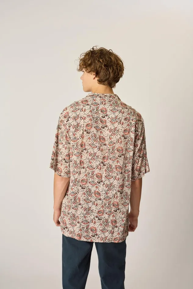 Women Natalie Martin Tops Kevin Shirt Unisex Heirloom Rose