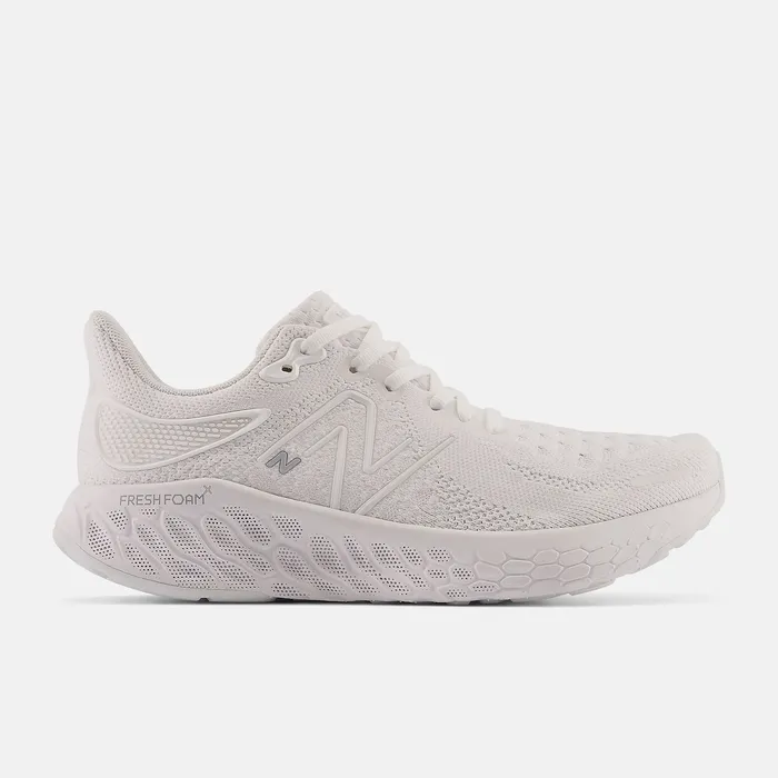 Women New Balance Fresh Foam X 1080v12 White with Arctic Fox Lifestyle