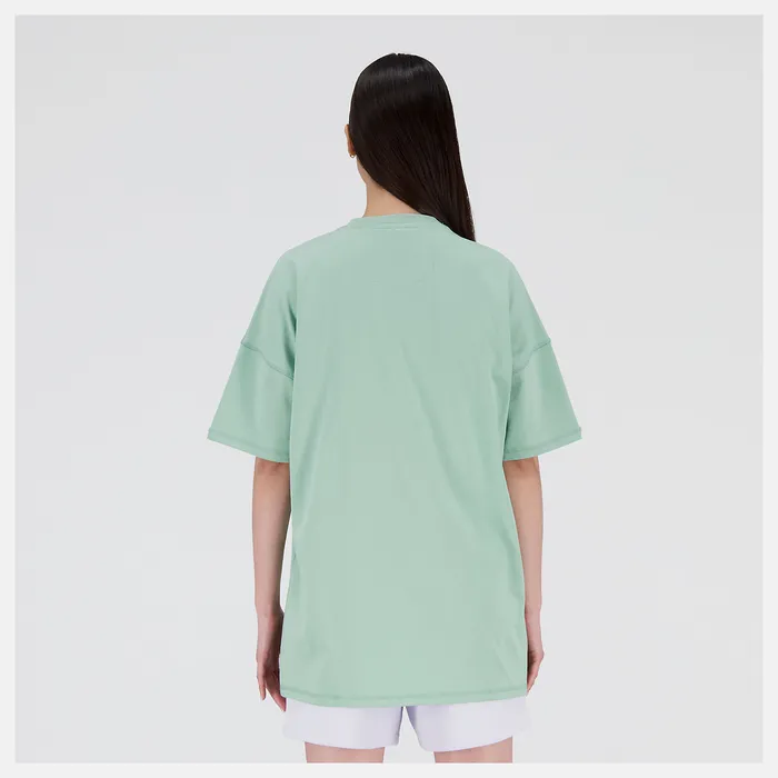 Women New Balance NB Athletics Nature State Short Sleeve Tee SAGE LEAF Shirts Women New Balance NB Athletics Nature State Short Sleeve Tee SAGE LEAF Shirts