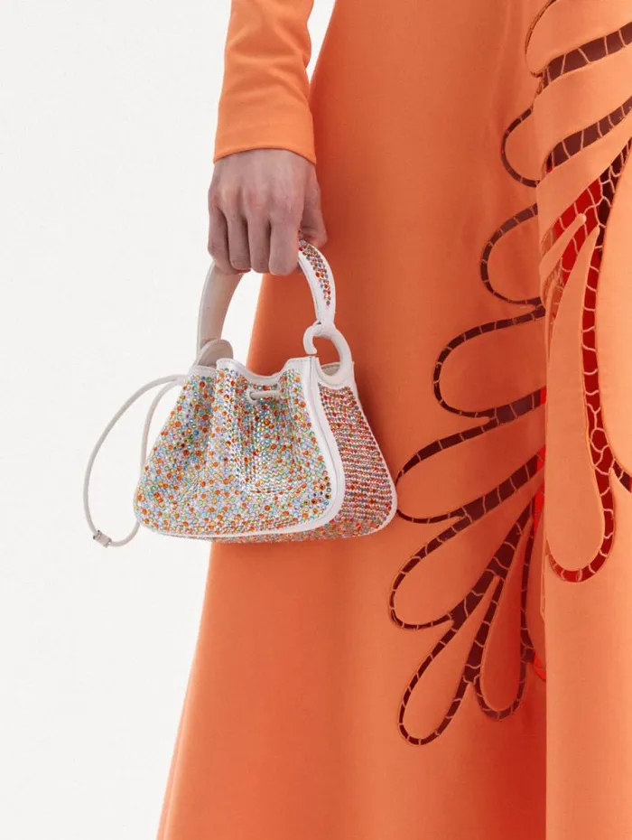Women Oscar De La Renta Handbags Nano Confetti Pav O Handle Bag Rainbow Women Oscar De La Renta Handbags Nano Confetti Pav O Handle Bag Rainbow