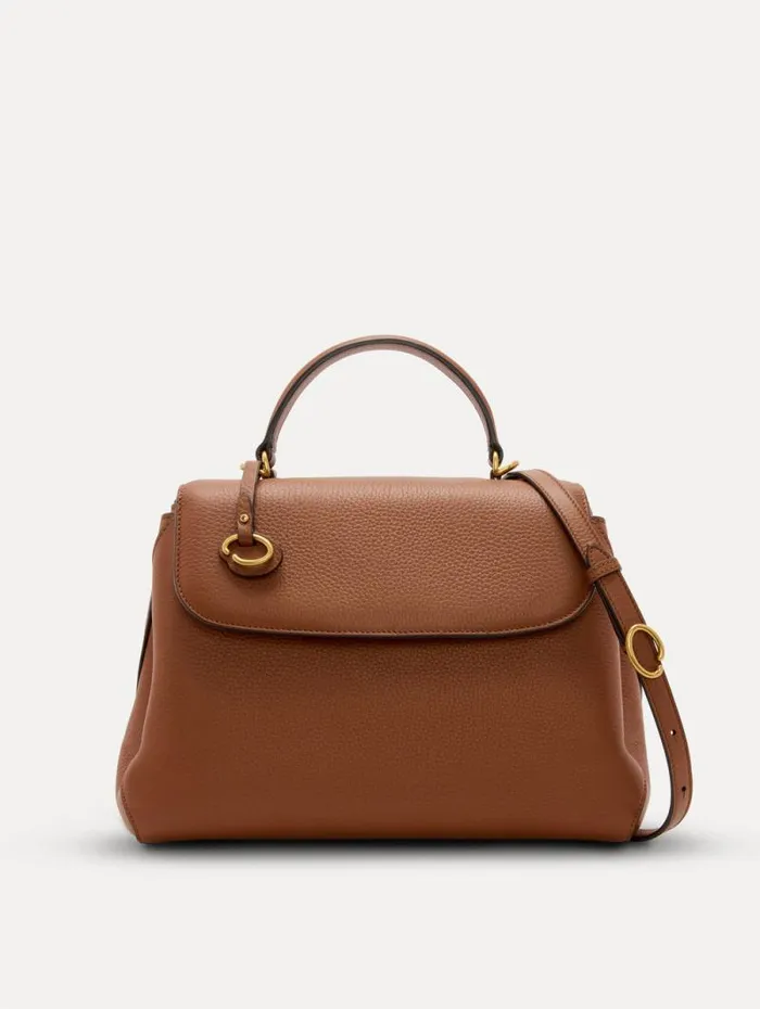 Women Oscar De La Renta Handbags The Poppy Cognac