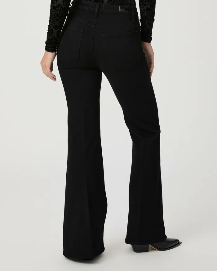 Women PAIGE Charlie 32 Inch Flare Jean 8211 Black Shadow Flare Women PAIGE Charlie 32 Inch Flare Jean 8211 Black Shadow Flare