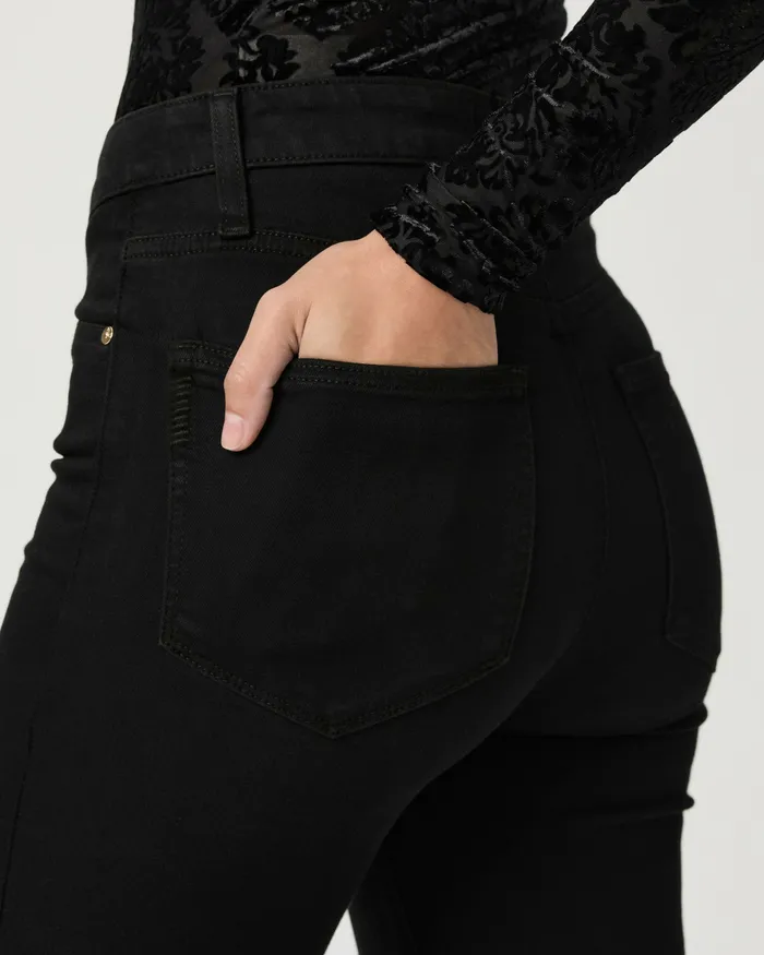 Women PAIGE Charlie 32 Inch Flare Jean 8211 Black Shadow Flare Women PAIGE Charlie 32 Inch Flare Jean 8211 Black Shadow Flare