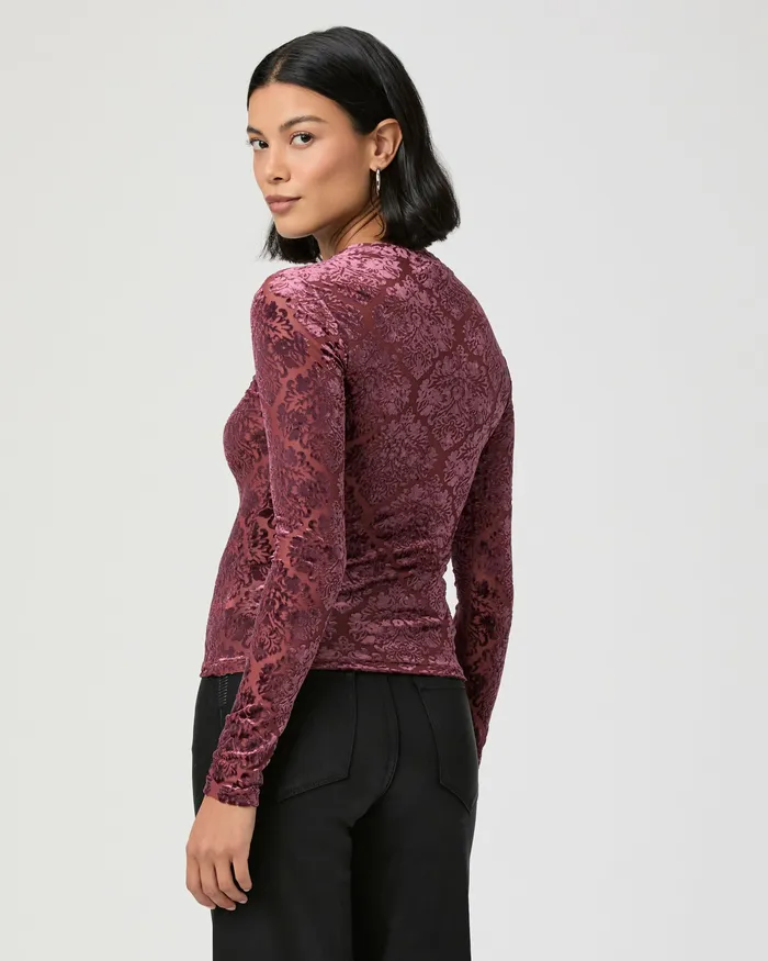 Women PAIGE Chelle Top 8211 Rose Tea Tops and Blouses Women PAIGE Chelle Top 8211 Rose Tea Tops and Blouses