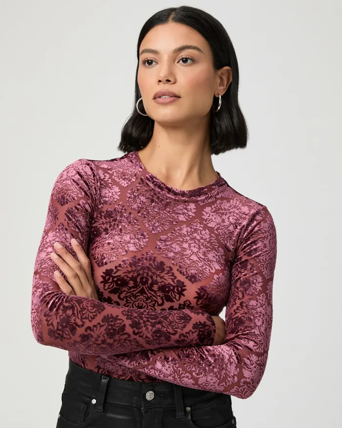 Women PAIGE Chelle Top 8211 Rose Tea Tops and Blouses Women PAIGE Chelle Top 8211 Rose Tea Tops and Blouses