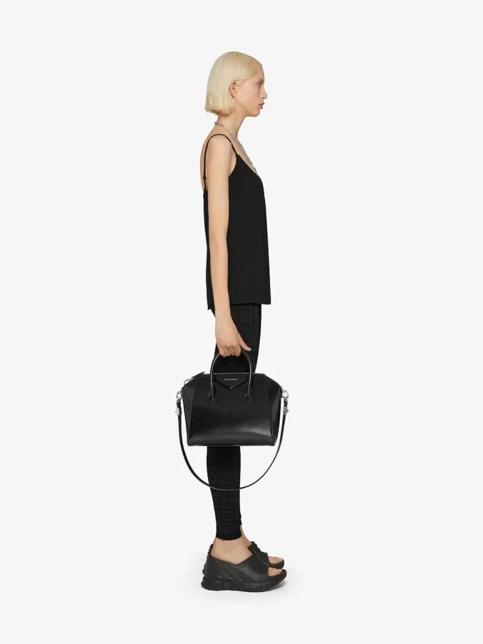 Women Pants and Shorts Givenchy Leggings In 4G Jacquard Black