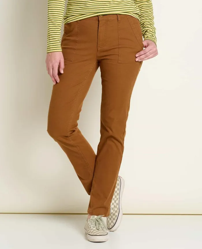 Women Pants Toad and Co Earthworks Pant Brown Sugar