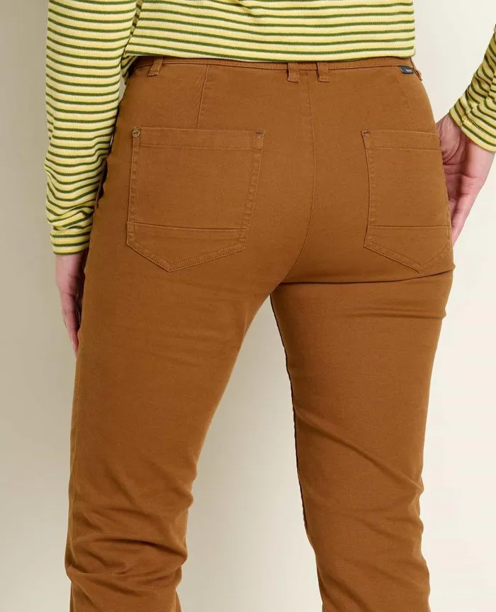 Women Pants Toad and Co Earthworks Pant Brown Sugar