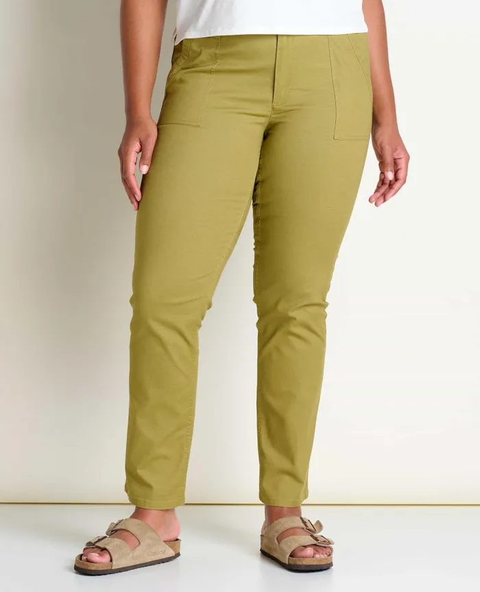 Women Pants Toad and Co Earthworks Pant Green Moss