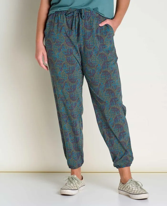 Women Pants Toad and Co Sunkissed Jogger Shasta Print