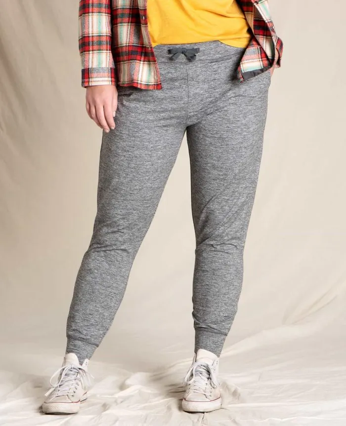 Women Pants Toad and Co Timehop Jogger Dark Graphite Melange