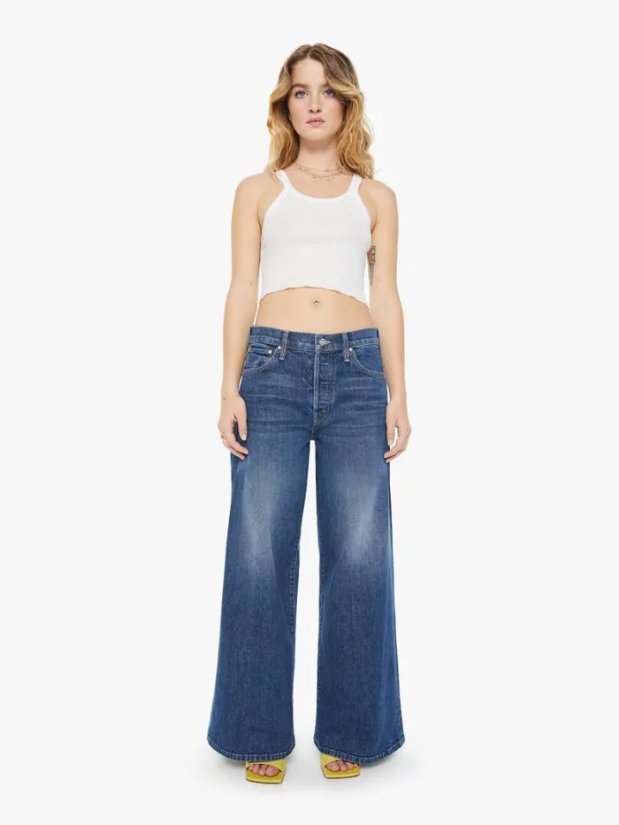 Women Petites Mother Denim Petites The Lil039 Ditcher Roller Sneak Wash Cannonball Women Petites Mother Denim Petites The Lil039 Ditcher Roller Sneak Wash Cannonball