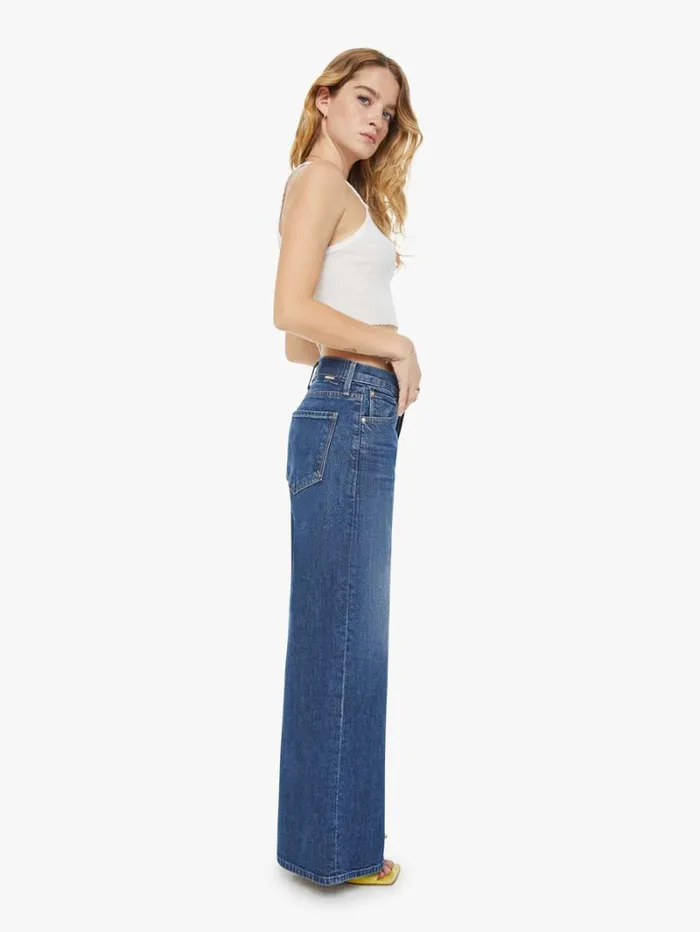 Women Petites Mother Denim Petites The Lil039 Ditcher Roller Sneak Wash Cannonball Women Petites Mother Denim Petites The Lil039 Ditcher Roller Sneak Wash Cannonball