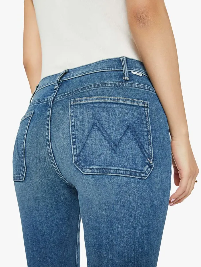 Women Petites Mother Denim Petites The Lil039 Patch Pocket Insider Sneak Wash Caving In Women Petites Mother Denim Petites The Lil039 Patch Pocket Insider Sneak Wash Caving In