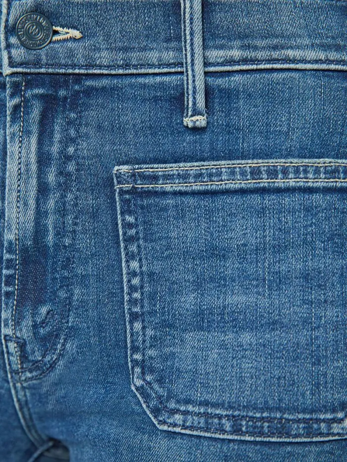Women Petites Mother Denim Petites The Lil039 Patch Pocket Insider Sneak Wash Caving In Women Petites Mother Denim Petites The Lil039 Patch Pocket Insider Sneak Wash Caving In