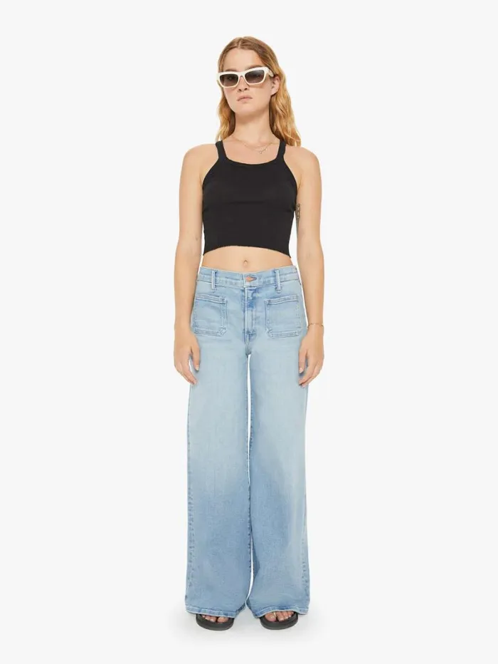 Women Petites Mother Denim Petites The Lil039 Patch Pocket Undercover Sneak Wash California Cruiser Women Petites Mother Denim Petites The Lil039 Patch Pocket Undercover Sneak Wash California Cruiser