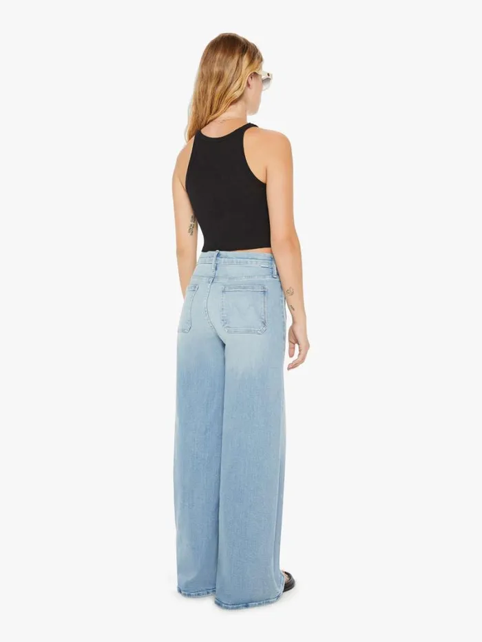 Women Petites Mother Denim Petites The Lil039 Patch Pocket Undercover Sneak Wash California Cruiser