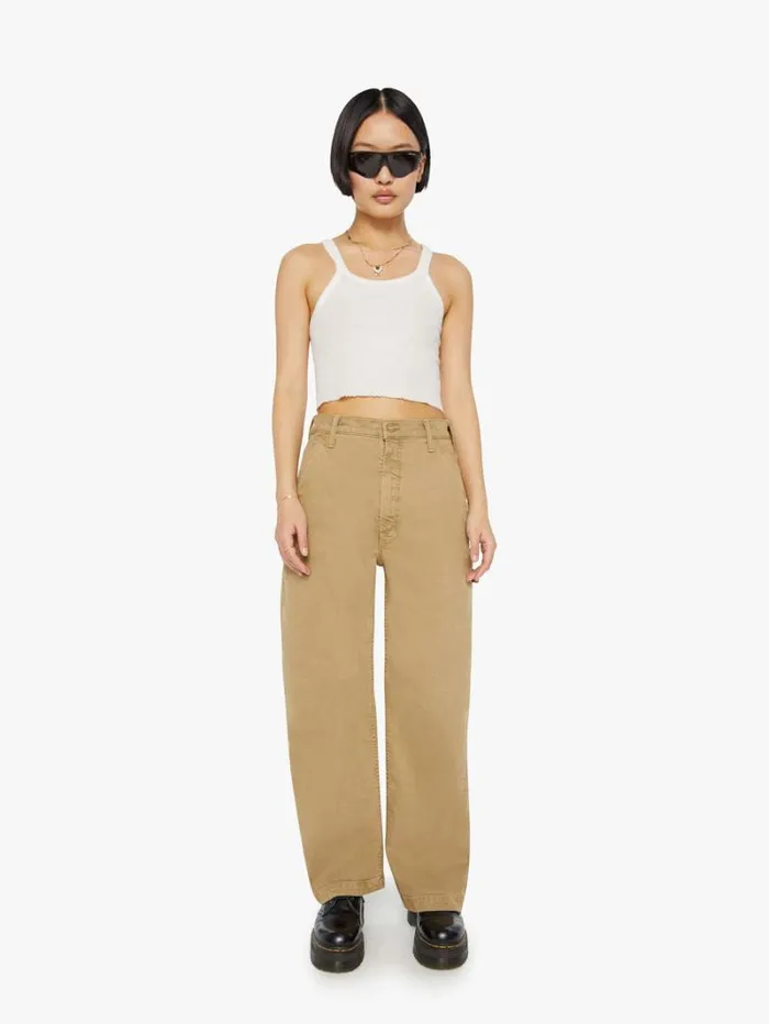 Women Petites Mother Denim Petites The Lil039 Stud Finder Sneak Prairie Sand