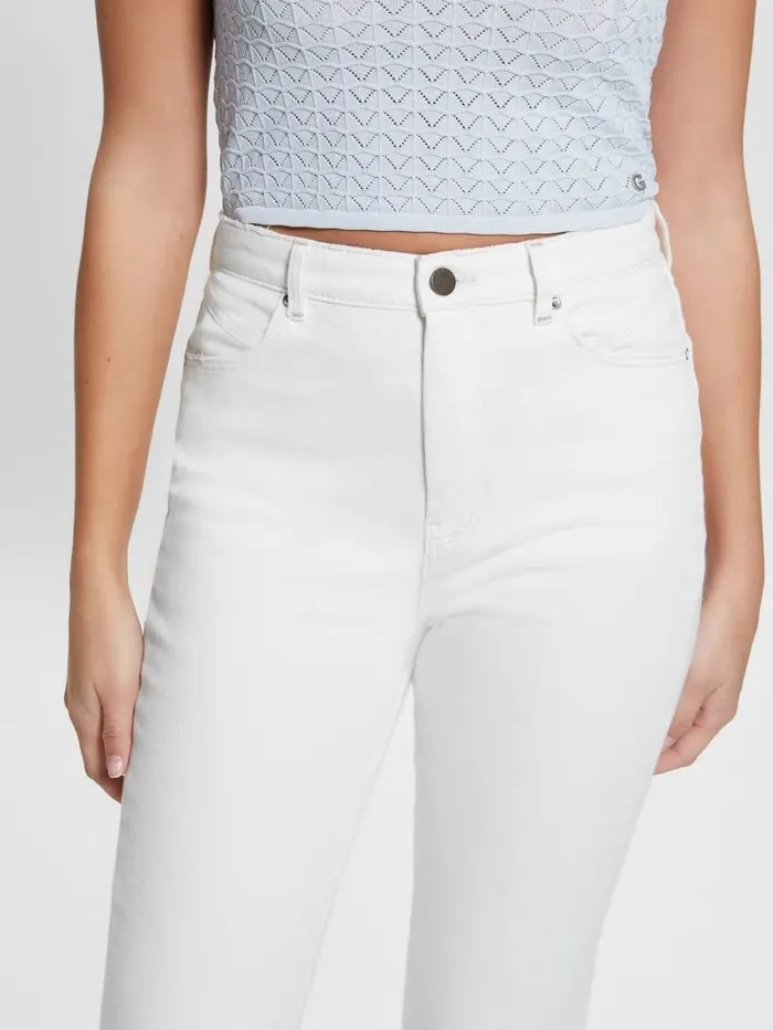 Women Pop 821770s Floral Applique Flared Jeans Passionates Jeans and Denim GUESS Women Pop 821770s Floral Applique Flared Jeans Passionates Jeans and Denim GUESS