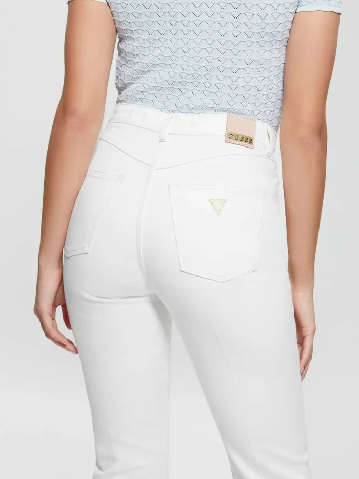 Women Pop 821770s Floral Applique Flared Jeans Passionates Jeans and Denim GUESS Women Pop 821770s Floral Applique Flared Jeans Passionates Jeans and Denim GUESS