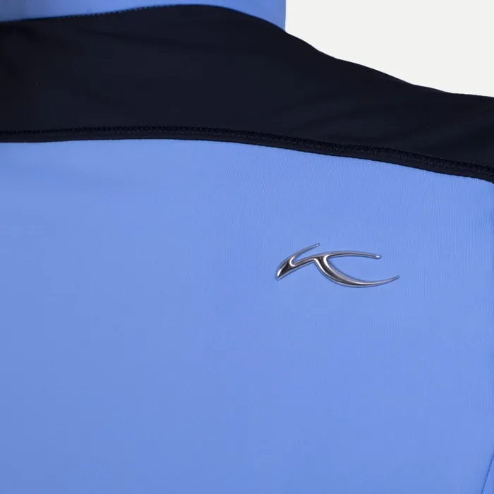 Women Race 20 Midlayer HalfZip Blue Opaldeep Space KJUS Midlayers and Sweaters