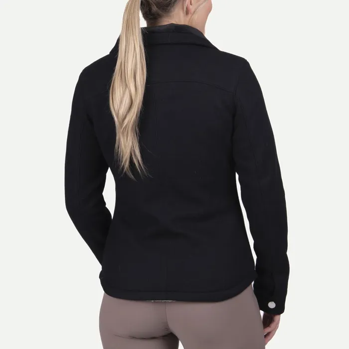 Women Raylyn Warm Shirt Black KJUS Jackets and Vests