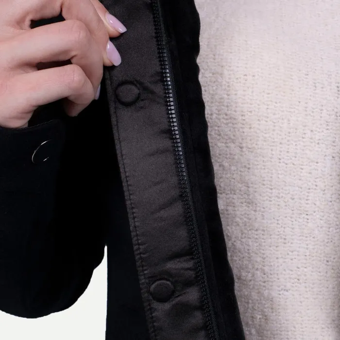 Women Raylyn Warm Shirt Black KJUS Jackets and Vests