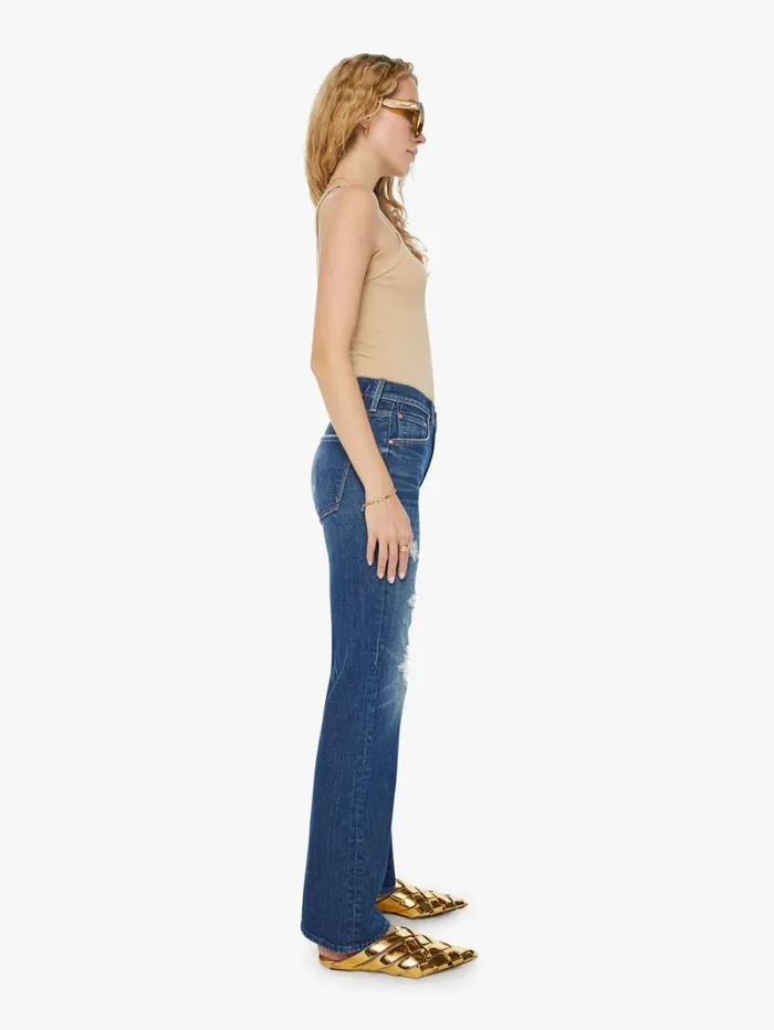 Women Relaxed Mother Denim The Bookie Sneak Wash Ijbol Women Relaxed Mother Denim The Bookie Sneak Wash Ijbol