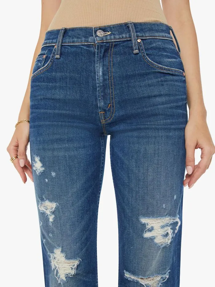 Women Relaxed Mother Denim The Bookie Sneak Wash Ijbol Women Relaxed Mother Denim The Bookie Sneak Wash Ijbol