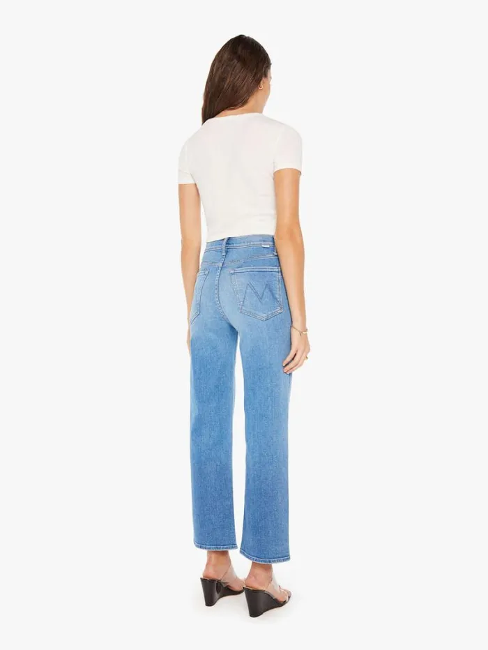 Women Relaxed Mother Denim The Rambler Zip Flood Wash Out Of The Blue Women Relaxed Mother Denim The Rambler Zip Flood Wash Out Of The Blue