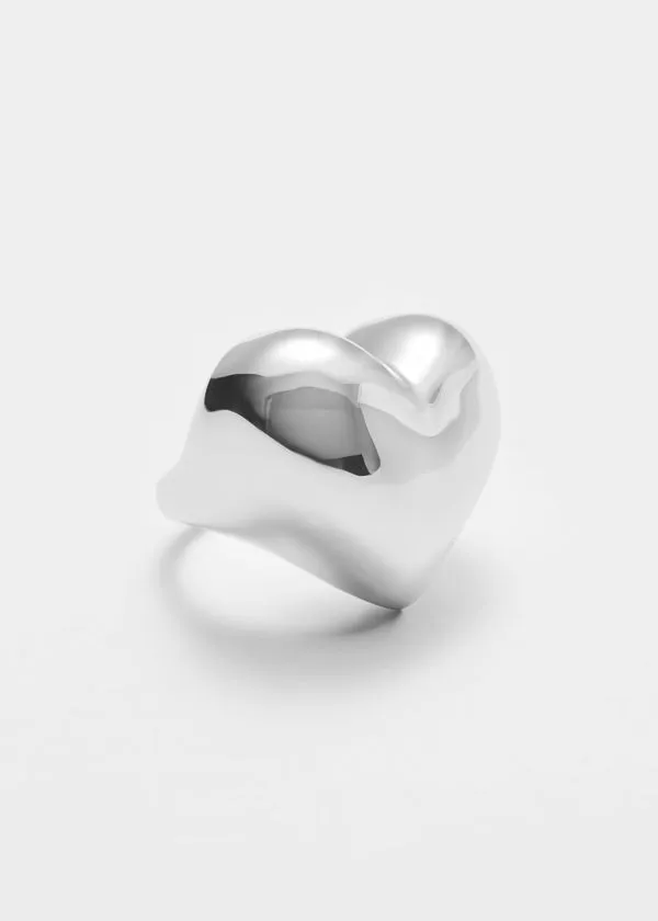 Women Rings and Other Stories Heart Ring Silver