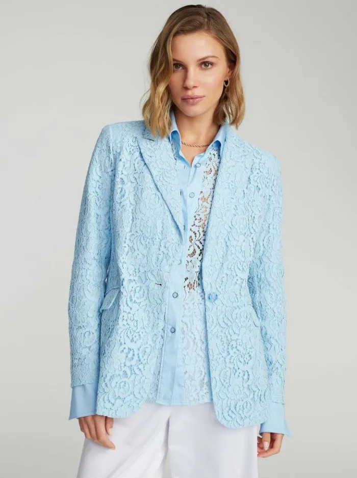 Women Robert Graham Jackets Penelope Jacket Lightblue