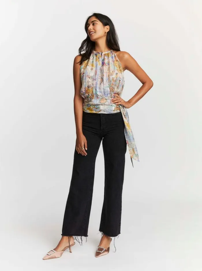 Women Robert Graham Tops Ava Blouse Multi